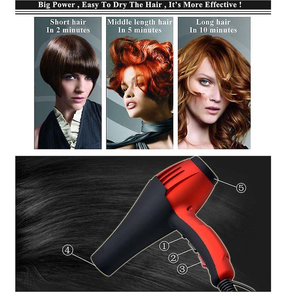 Professional Ionic Hair Dryer with AC Motor in KSA