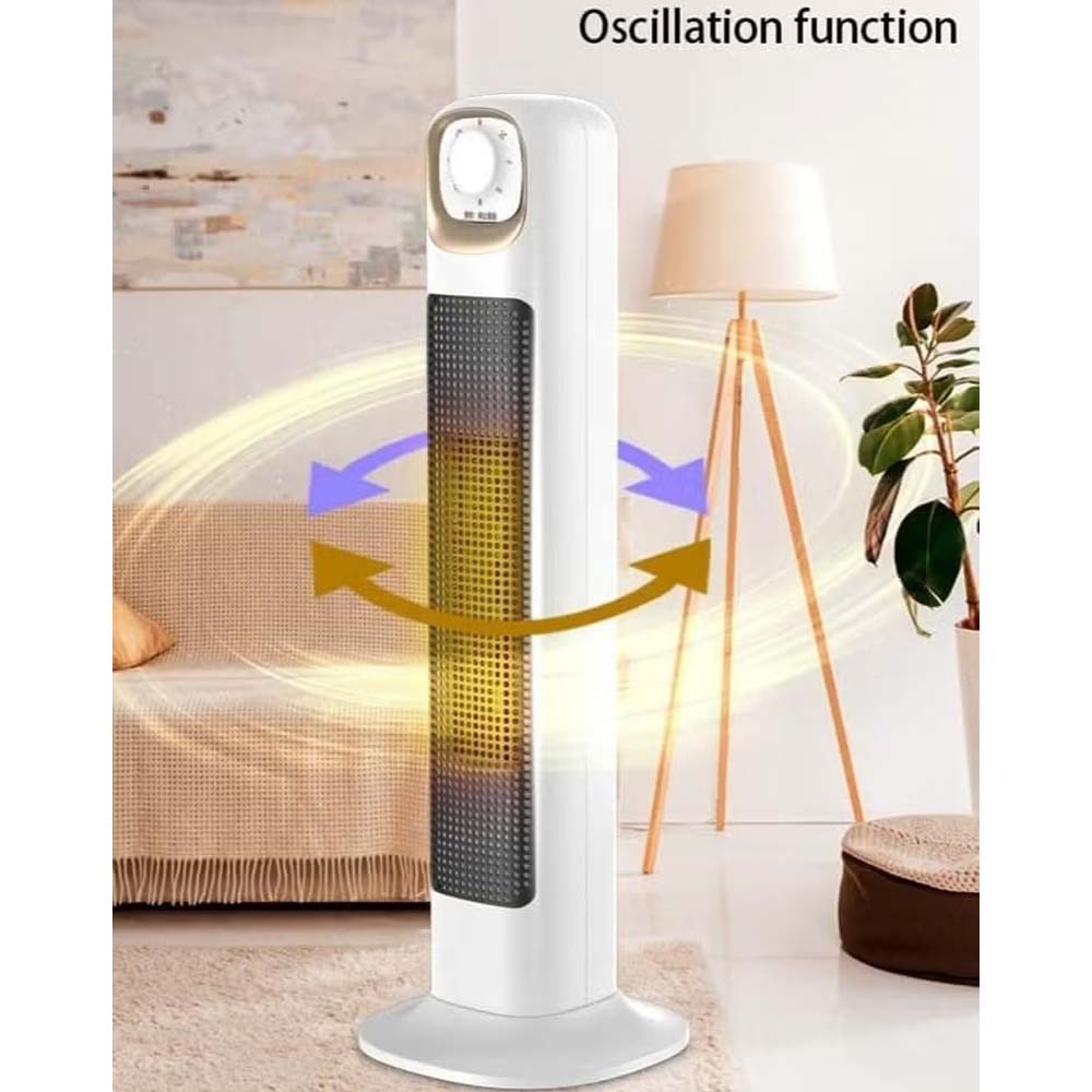 Vertical Electric Heater 2000W with Adjustable Thermostat in Saudi Arabia