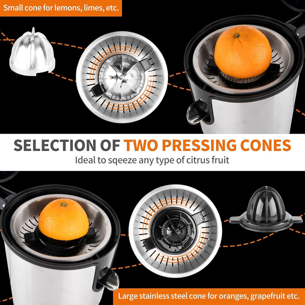 Buy Electric Stainless Steel Citrus Juicer in Saudi Arabia