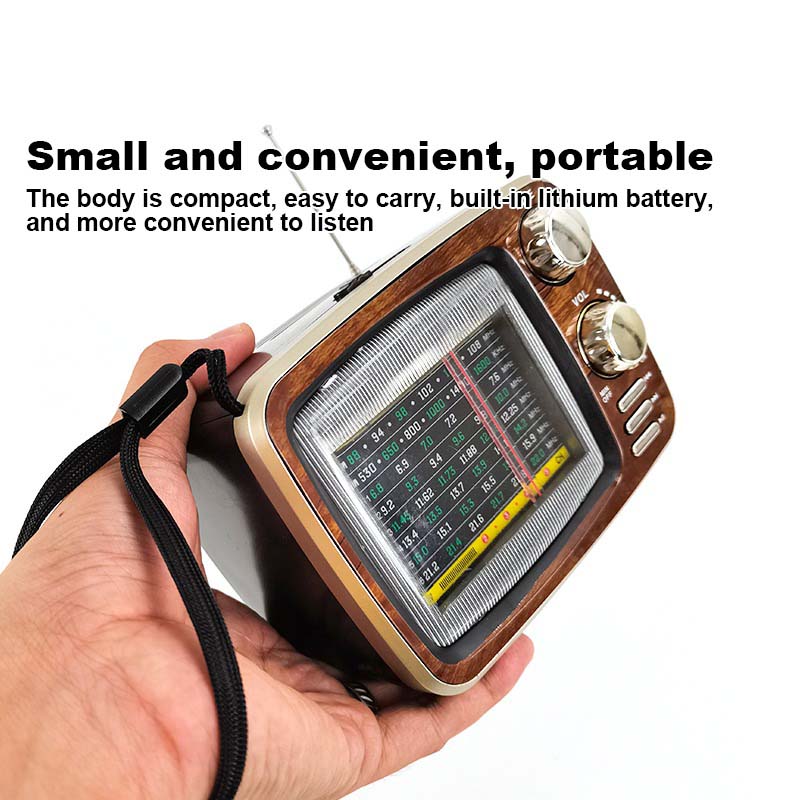 Vintage AM/FM/SW Radio with Bluetooth Speaker | ShopSaudiNow
