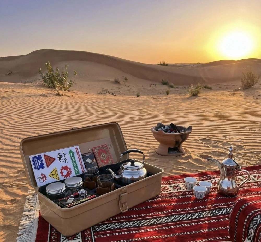 14-in-1 Portable Tea Set for Camping and Travel | Saudi Arabia