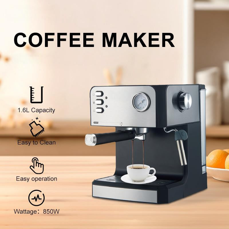 15-BAR ESPRESSO COFFEE MACHINE WITH MILK FROTHER