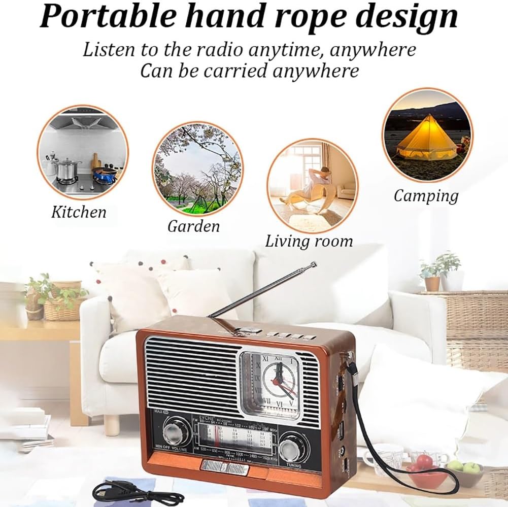 Retro Portable Shortwave Radio