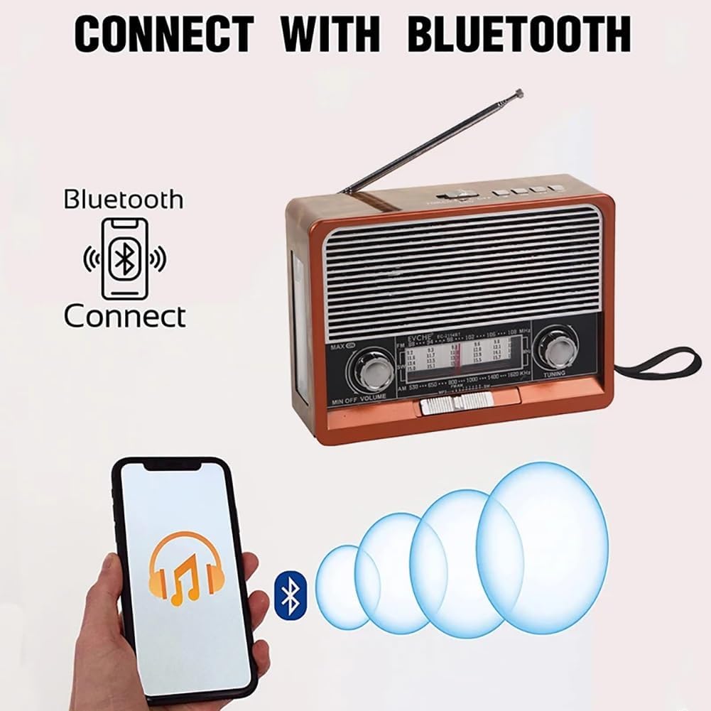 Retro Portable Shortwave Radio