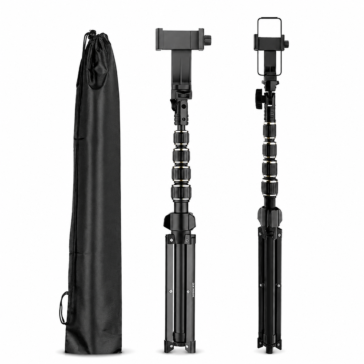 All-in-One 200cm Adjustable Aluminum Tripod Stand