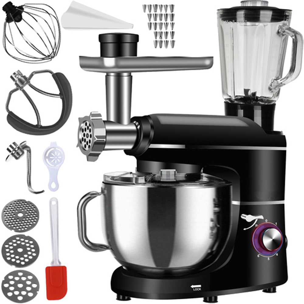 Multifunction Stand Mixer 6L Stainless Steel Bowl