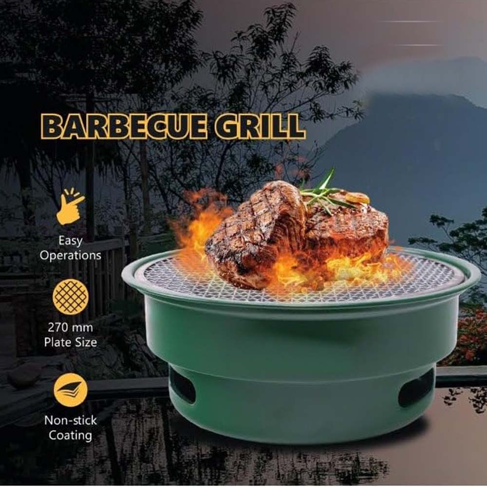 Portable Charcoal Barbecue Grill