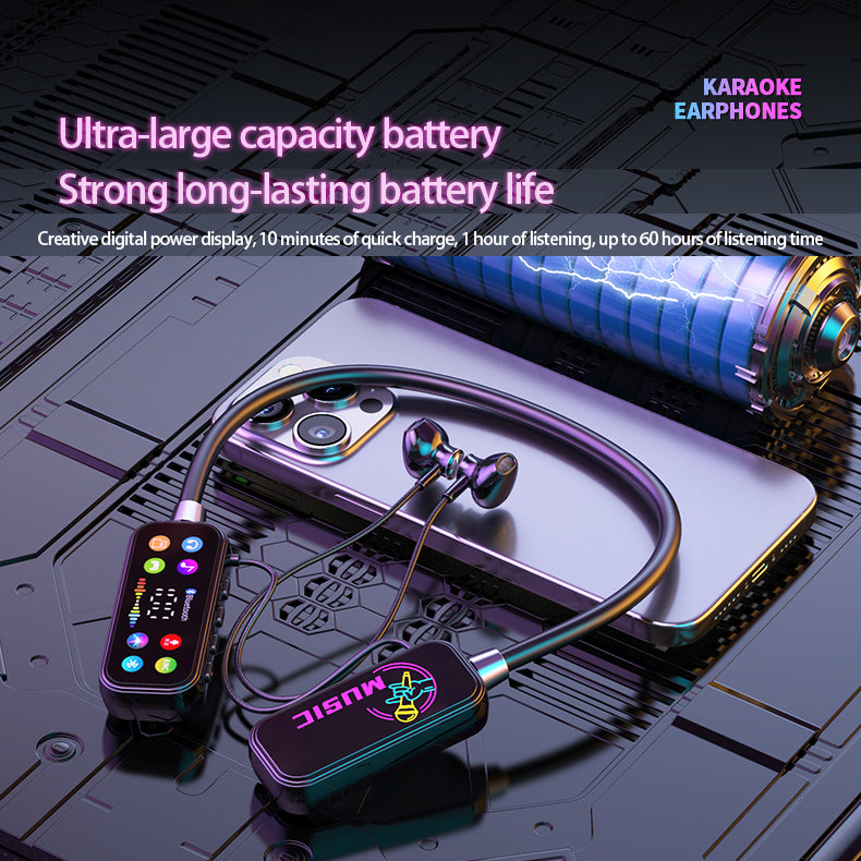 Wireless Bluetooth Neckband Headphones