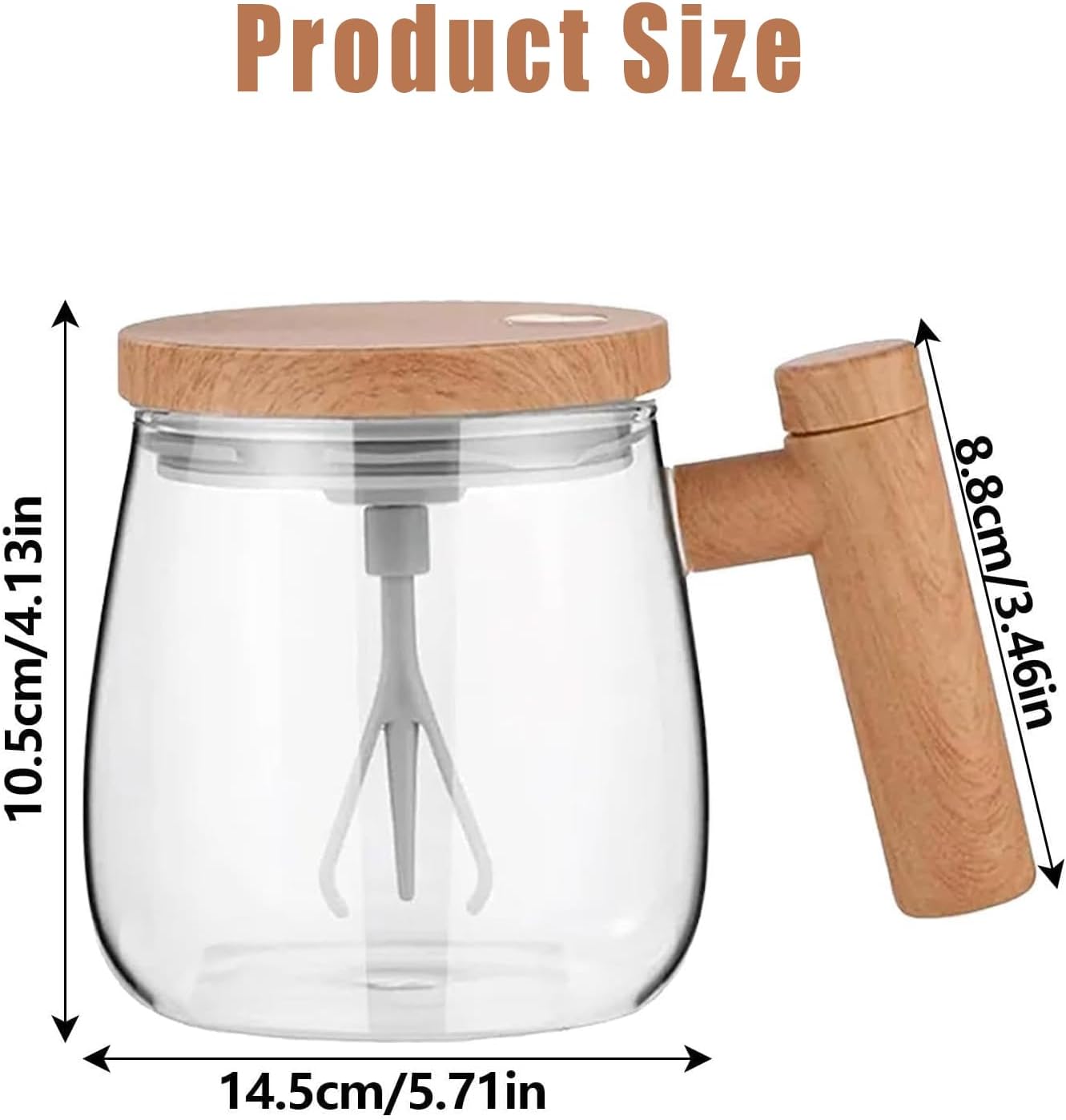 Electric Self-Stirring Coffee Mug