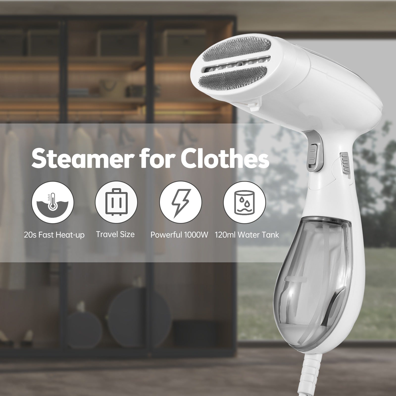 Travel Handheld Clothes Steamer in Saudia Arabia