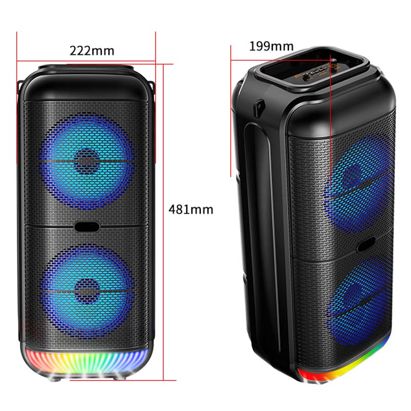 Portable 8-Inch Bluetooth Party Speaker