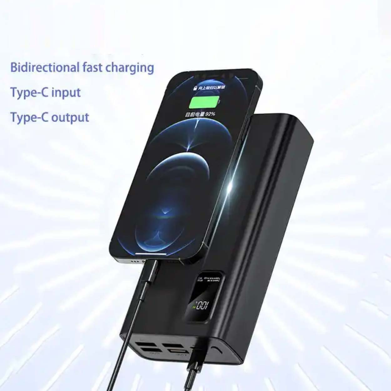 30000mAh Fast Charging Power Bank in Saudi Arabia