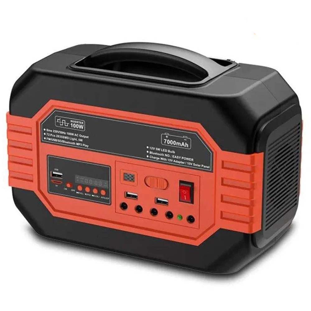 Portable Solar Power System with 12V Battery in Saudia Arabia