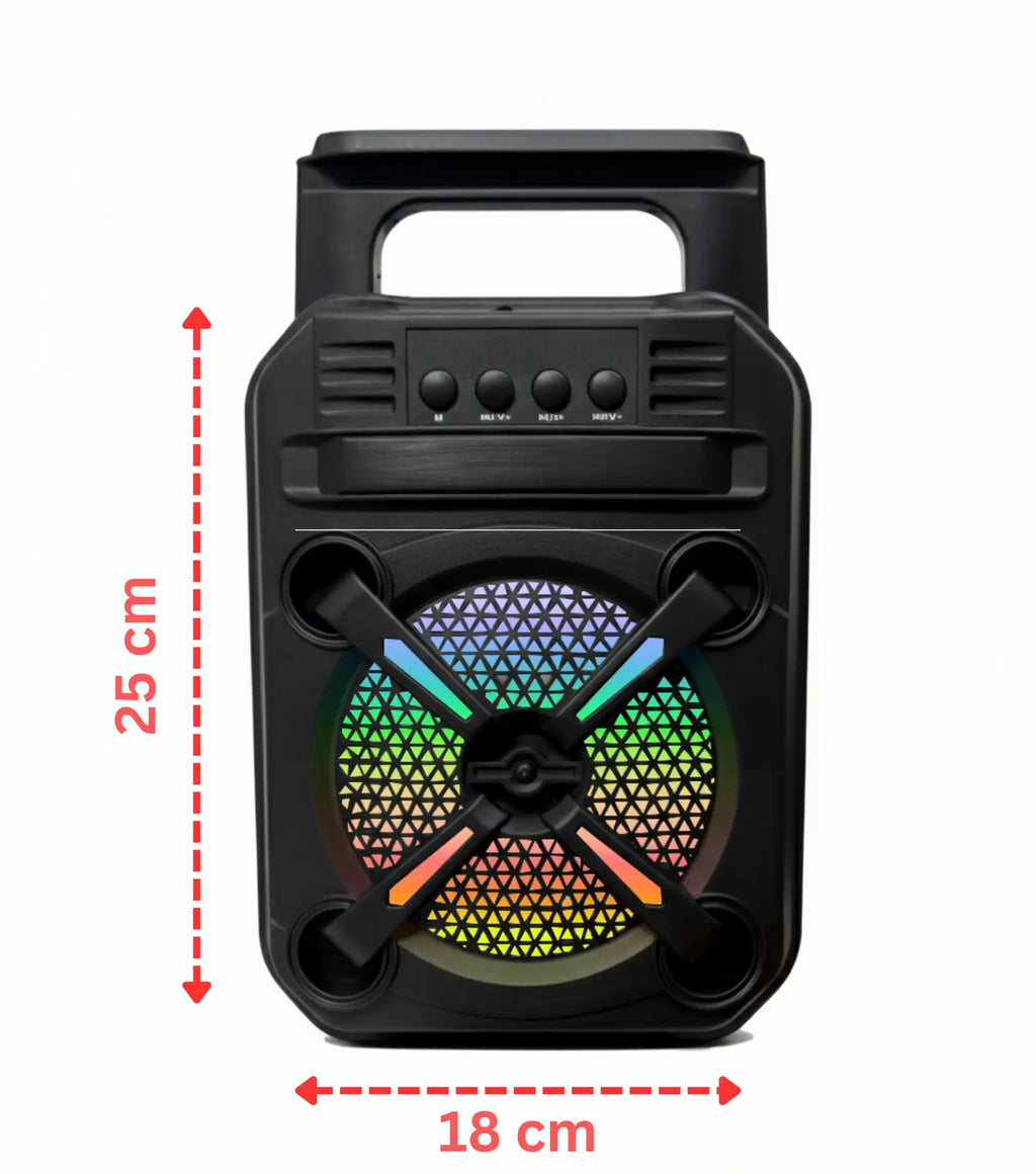 Portable Bluetooth Speaker with 6.5-Inch Driver