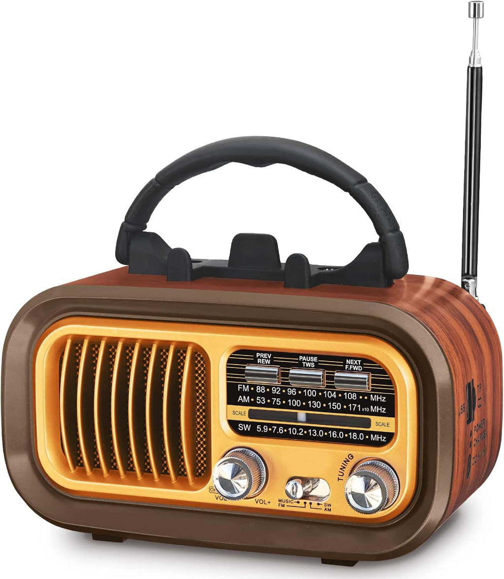 Vintage Bluetooth Radio Speaker | ShopSaudiNow