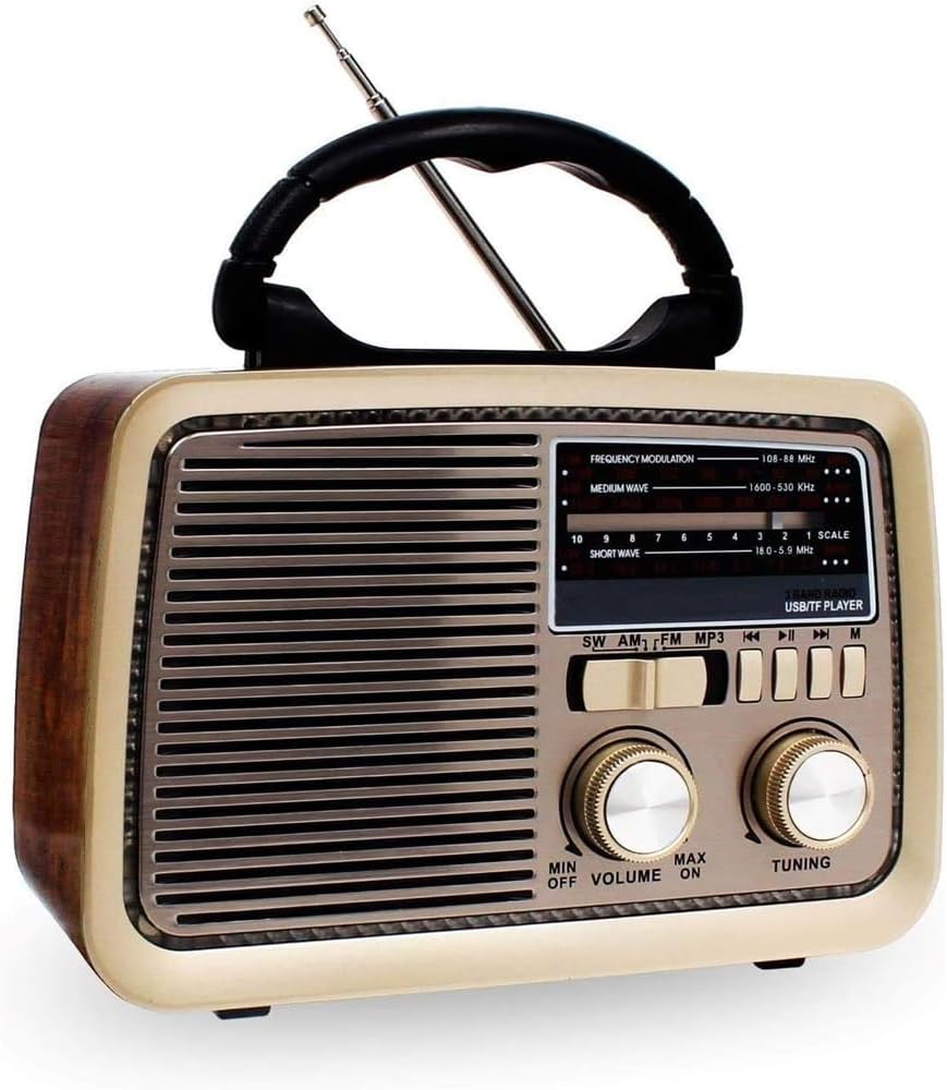 Portable Retro Bluetooth Radio | ShopSaudiNow