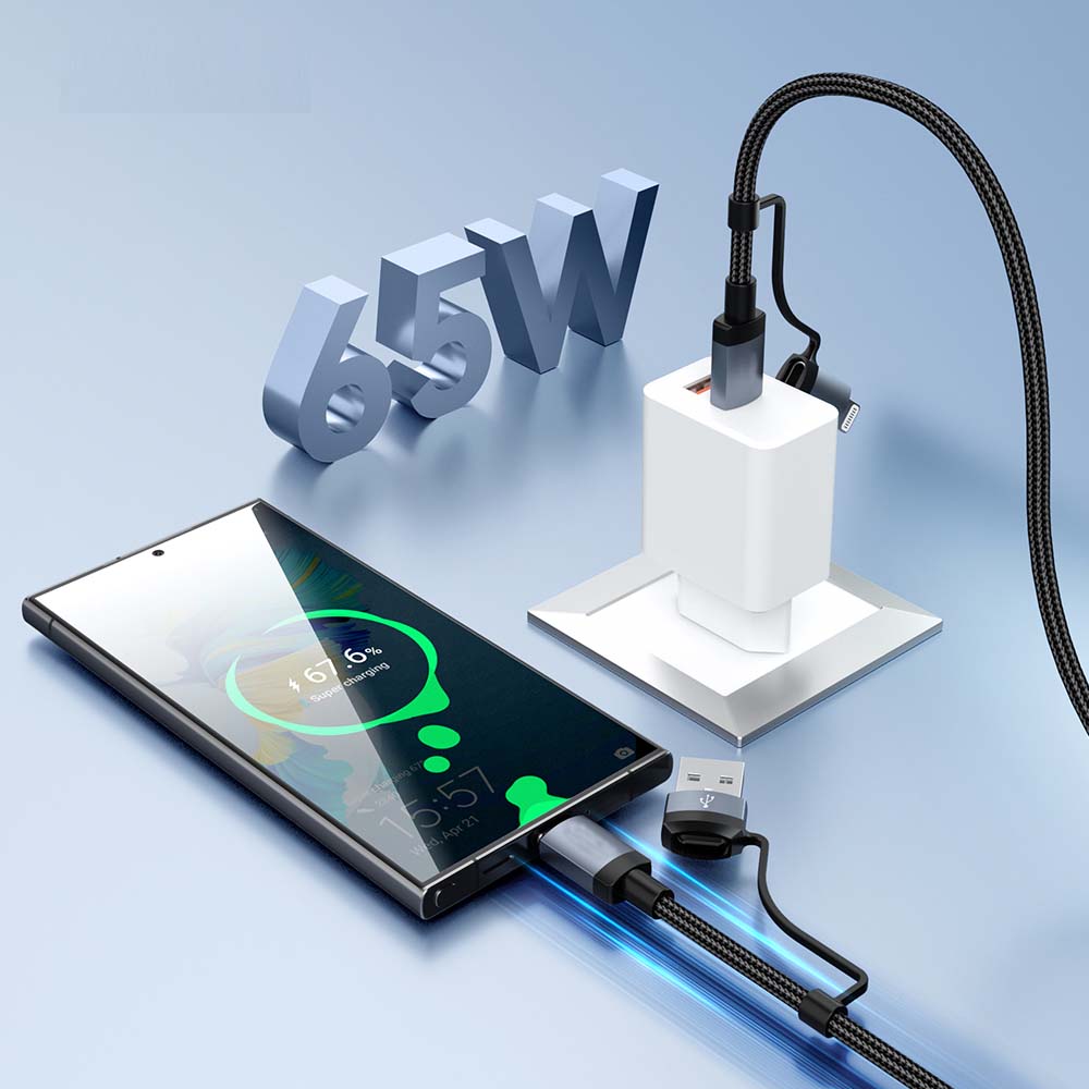 4-in-1 Magnetic Fast Charging Cable Kit