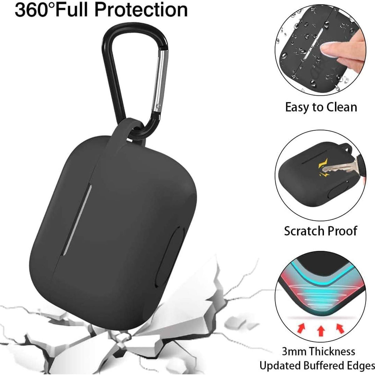 Silicone Case for AirPods Pro 3 (2025)