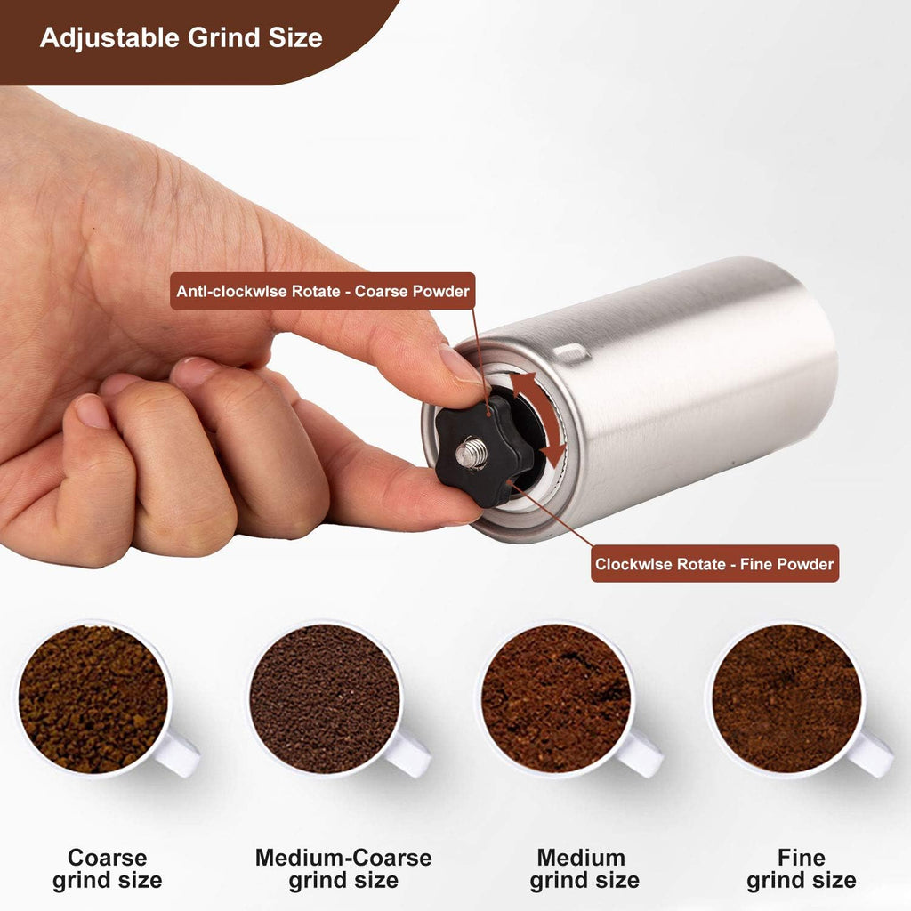 Manual Coffee Grinder Stainless Steel