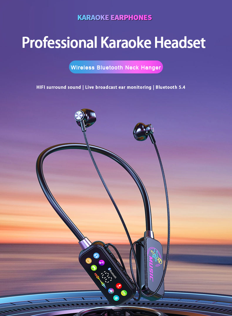 Wireless Bluetooth Neckband Headphones