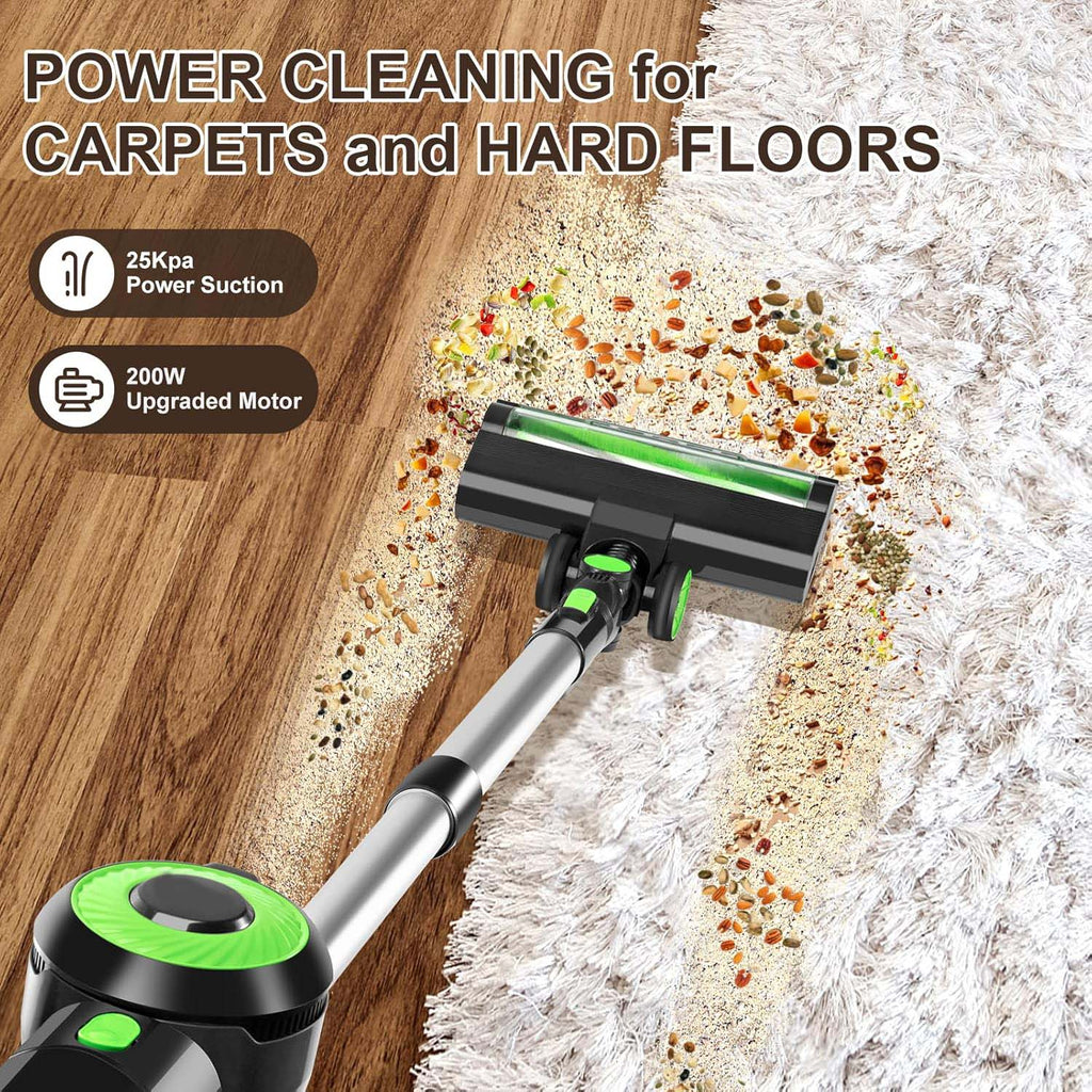 Cordless Stick Vacuum Cleaner with 160W Motor
