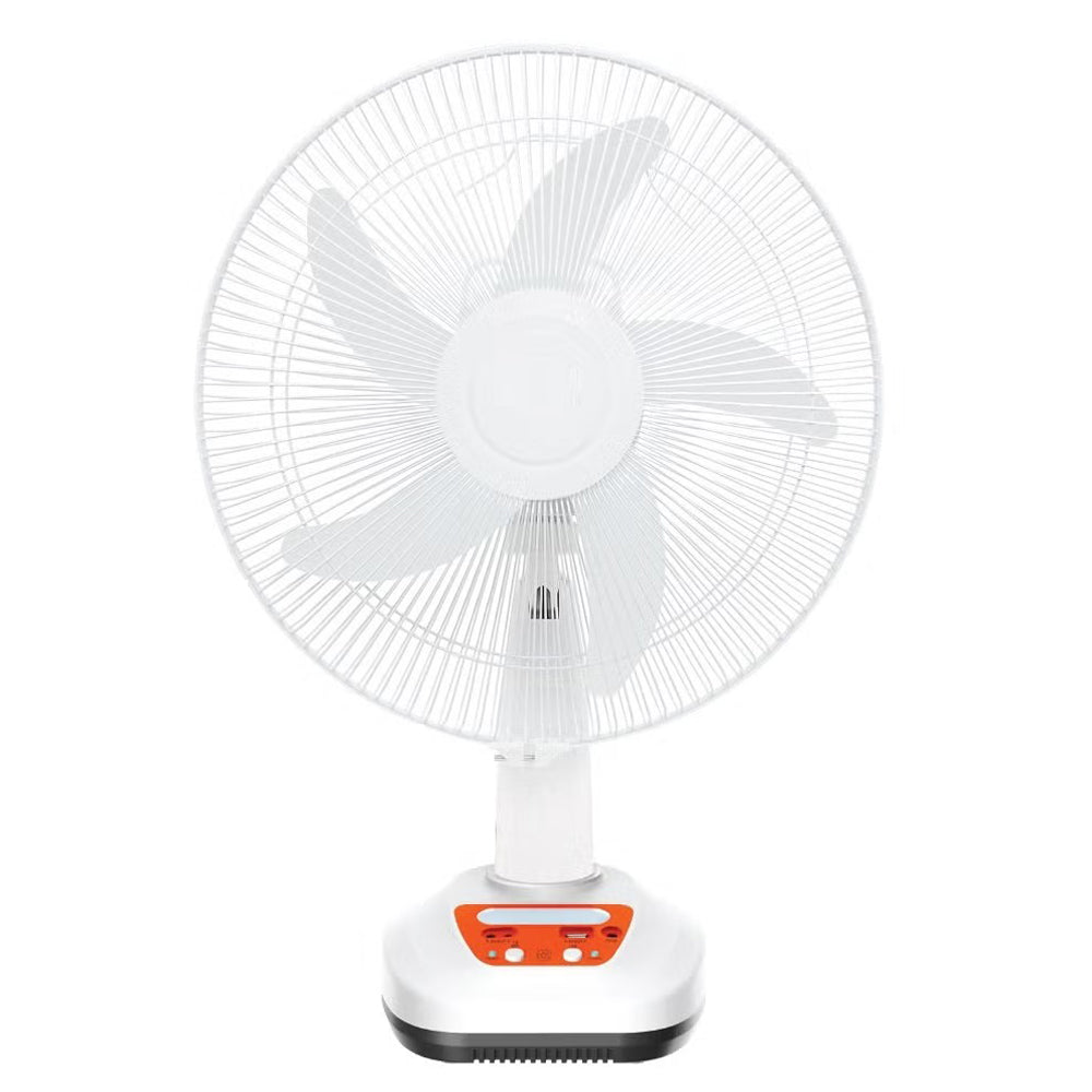 12-Inch Solar Powered Table Fan