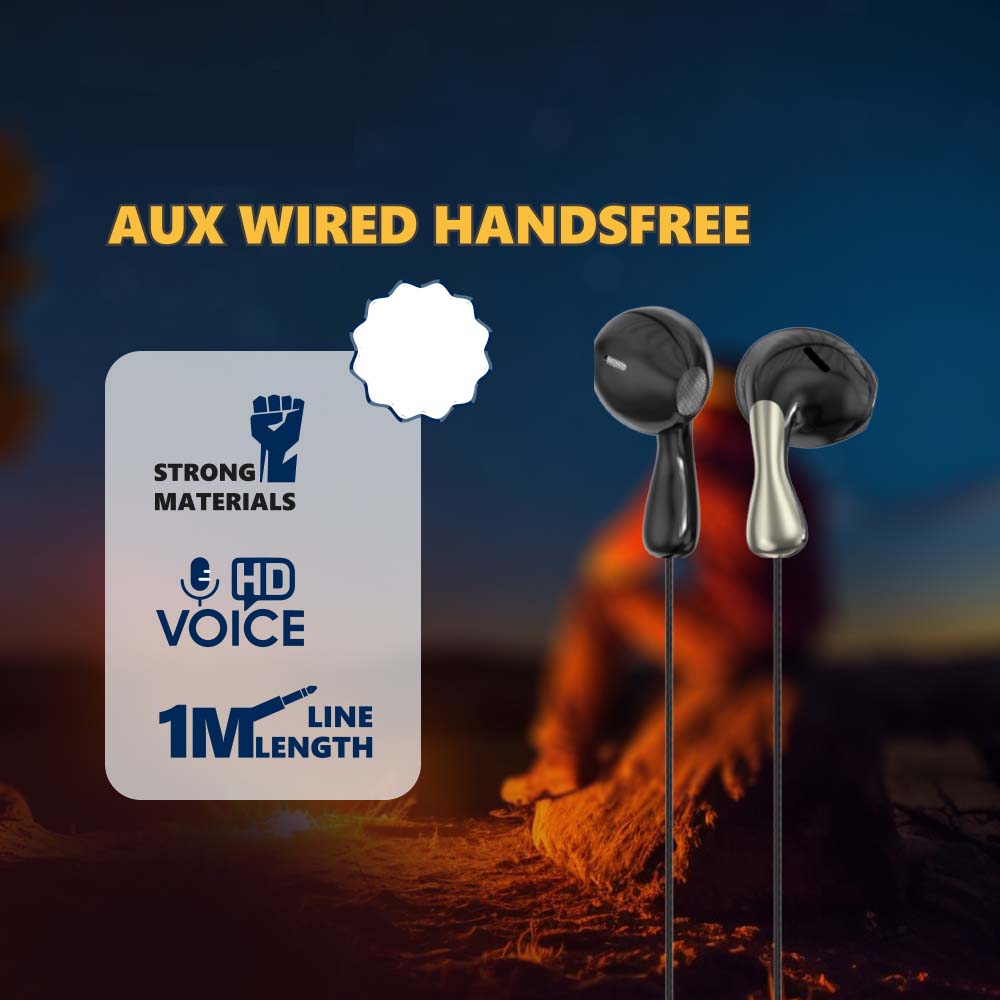 3.5mm Wired Stereo Headphones with Microphone