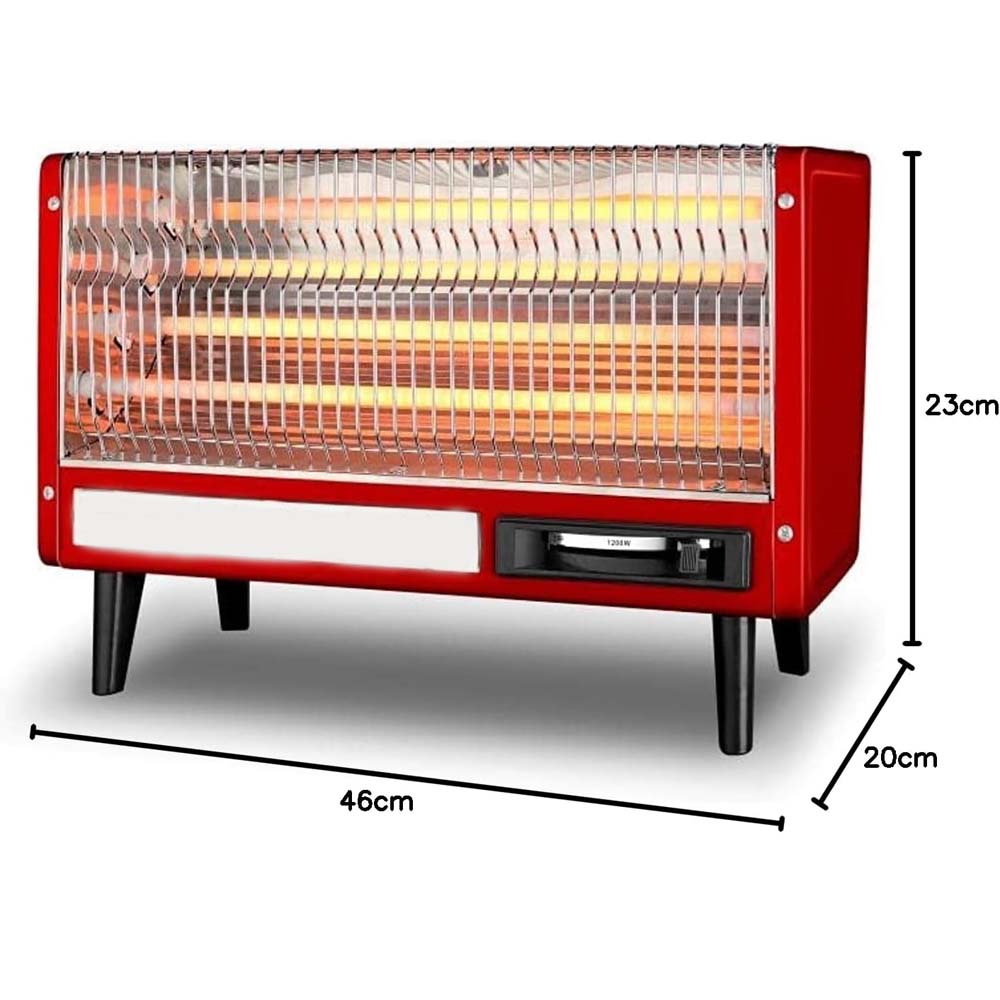 Electric Quartz Heater with Dual Heat Settings in Saudi Arabia