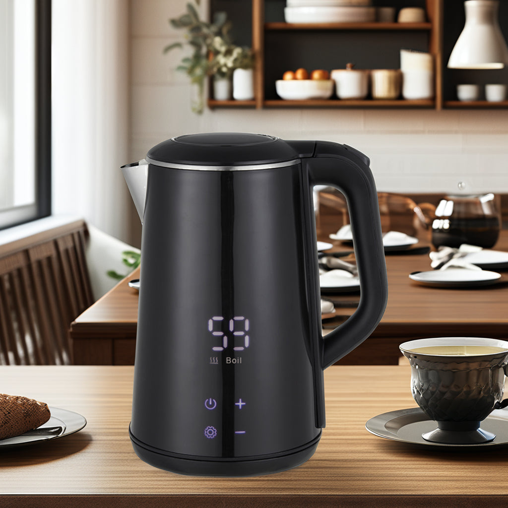 1.6L Electric Kettle with Digital Temperature Control in Saudi Arabia