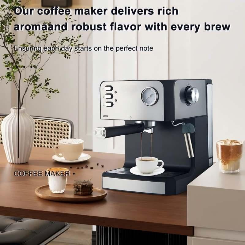 15-BAR ESPRESSO COFFEE MACHINE WITH MILK FROTHER